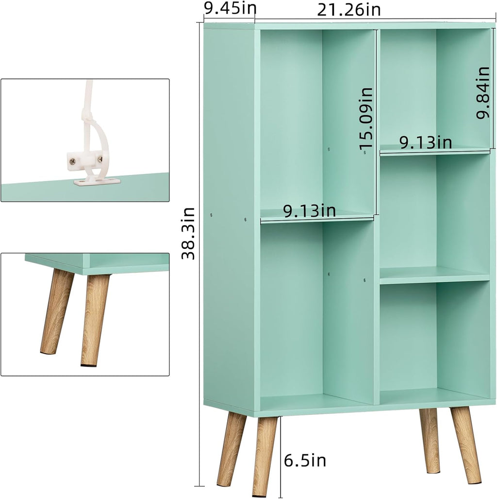 LY-S-Bookshelf-Green