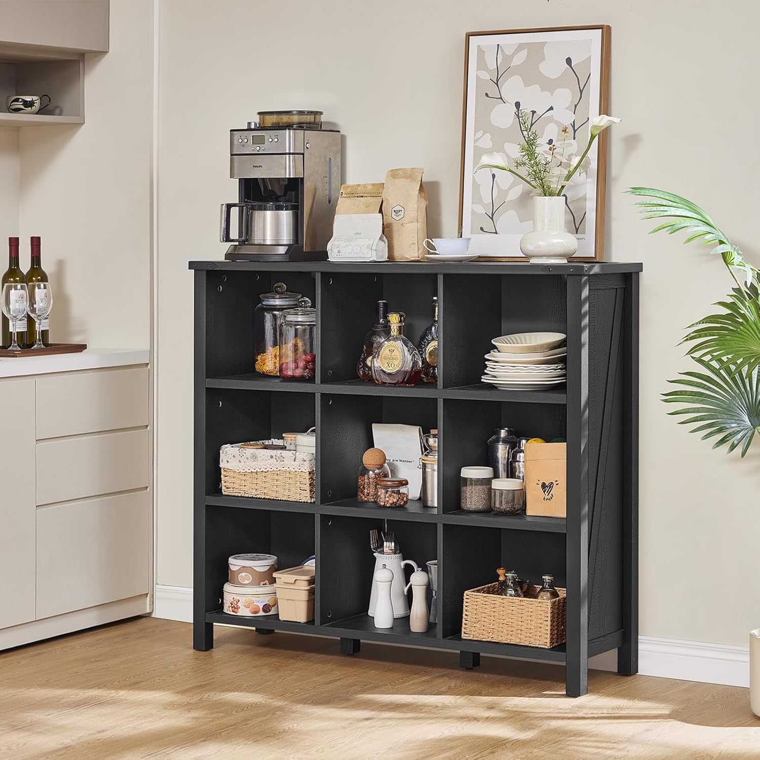 LB-9CBookshelf-Black