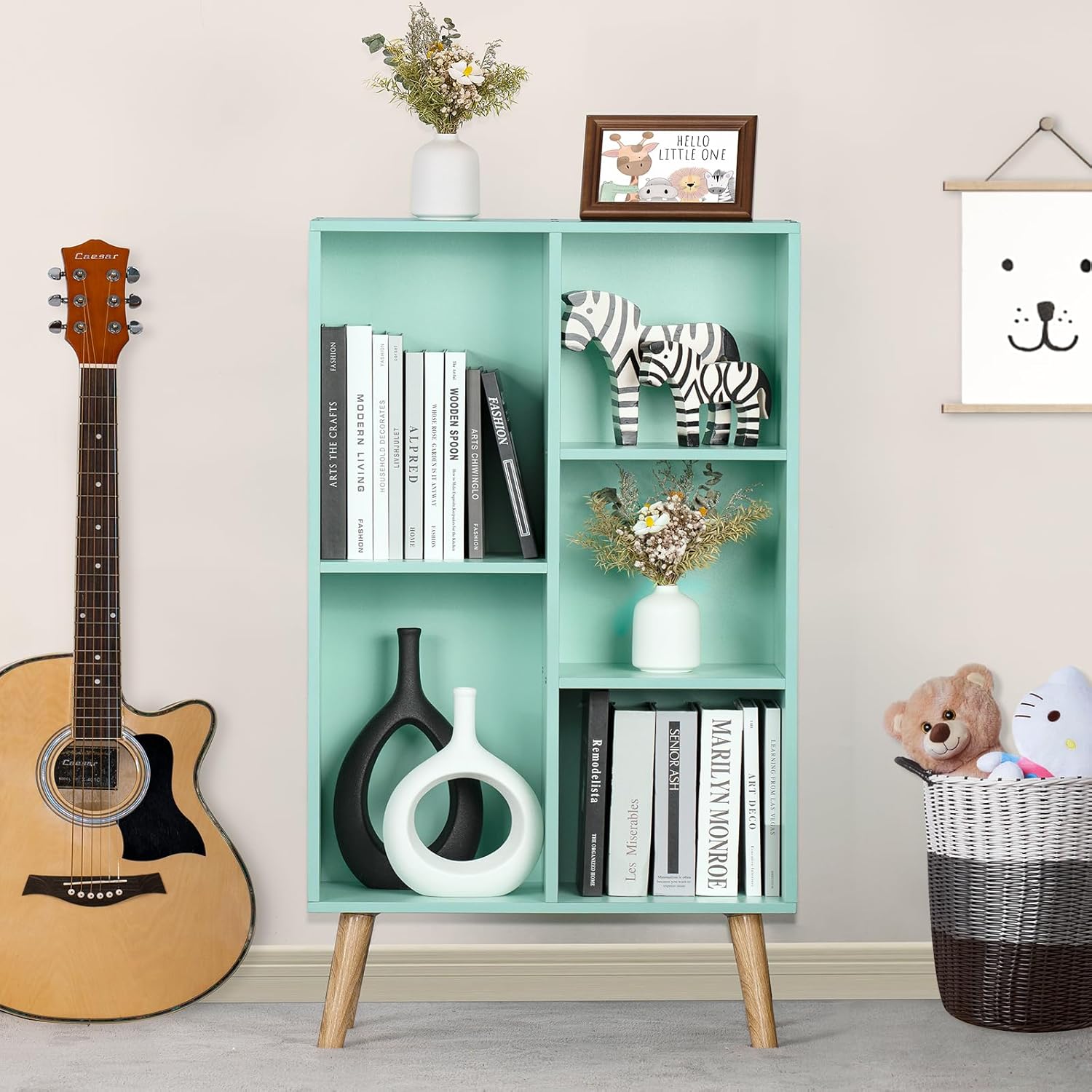 LY-S-Bookshelf-Green