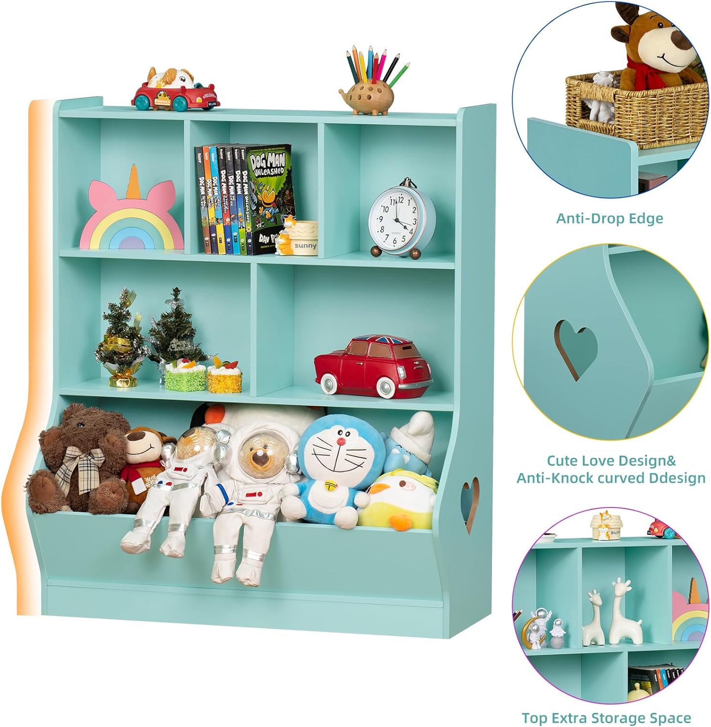 LO-100-CBookshelf-Green