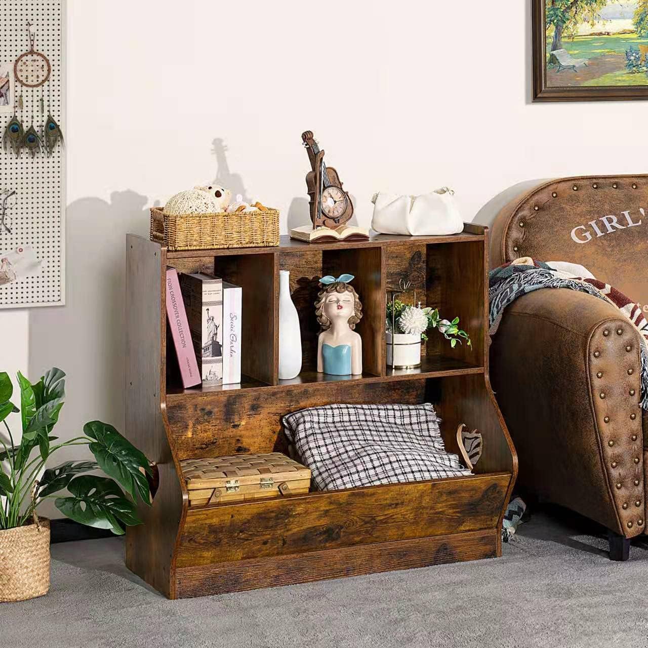 LL-KIDSbookshelf-brown