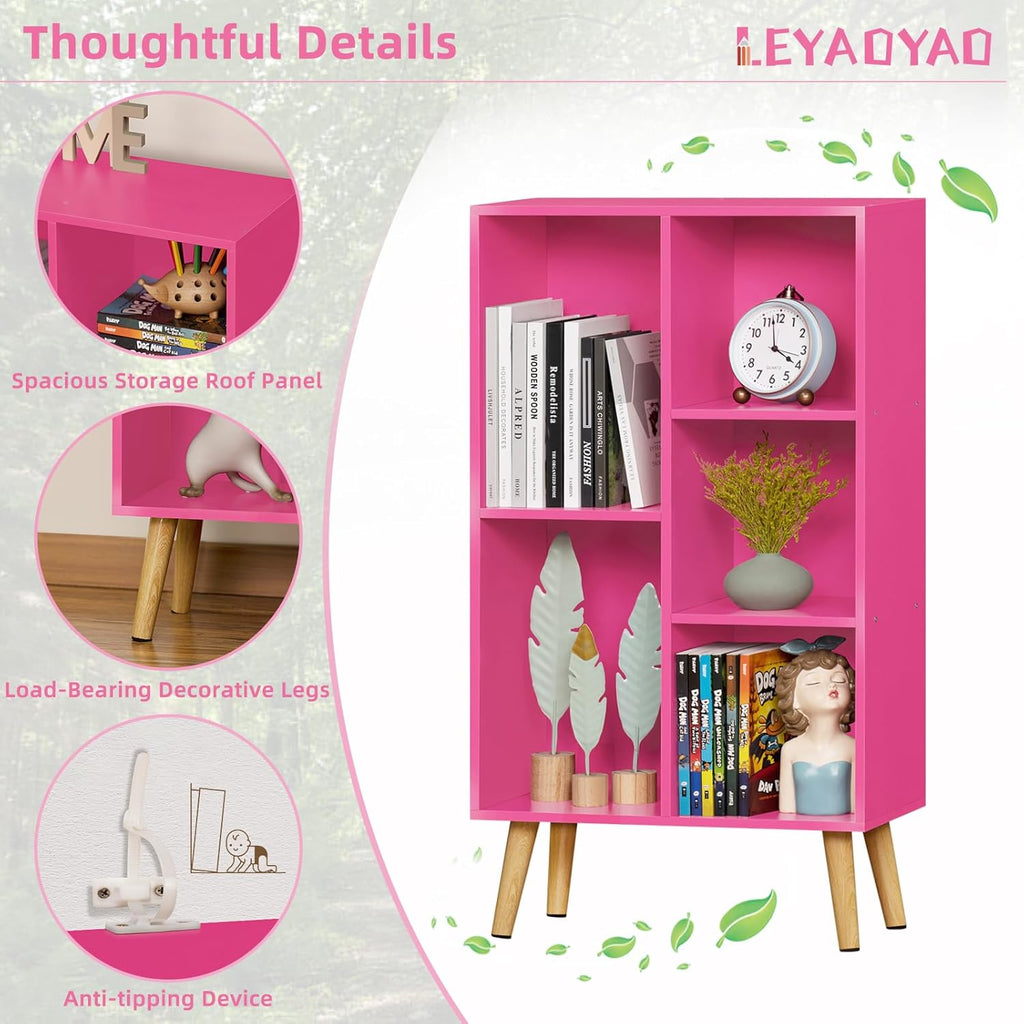 LY-S-bookshelf-Pink