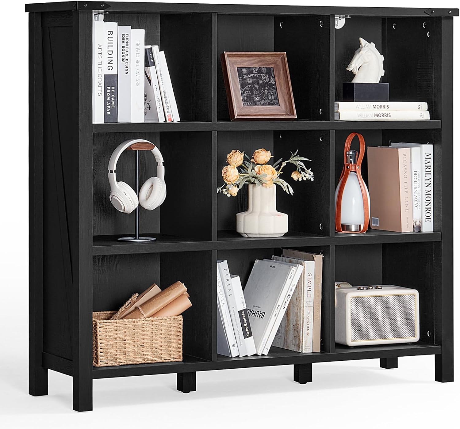 LB-9CBookshelf-Black