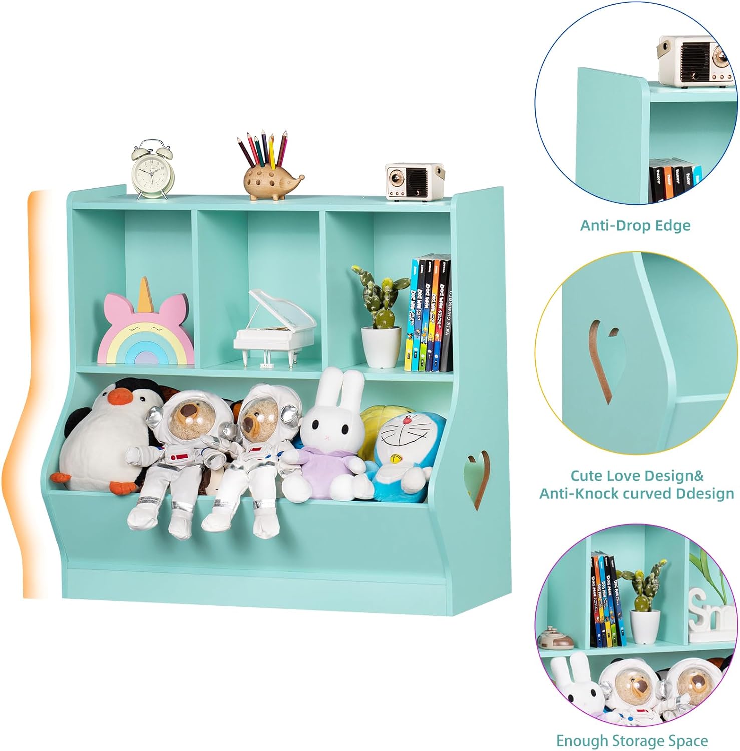 LL-KIDSbookshelf-green