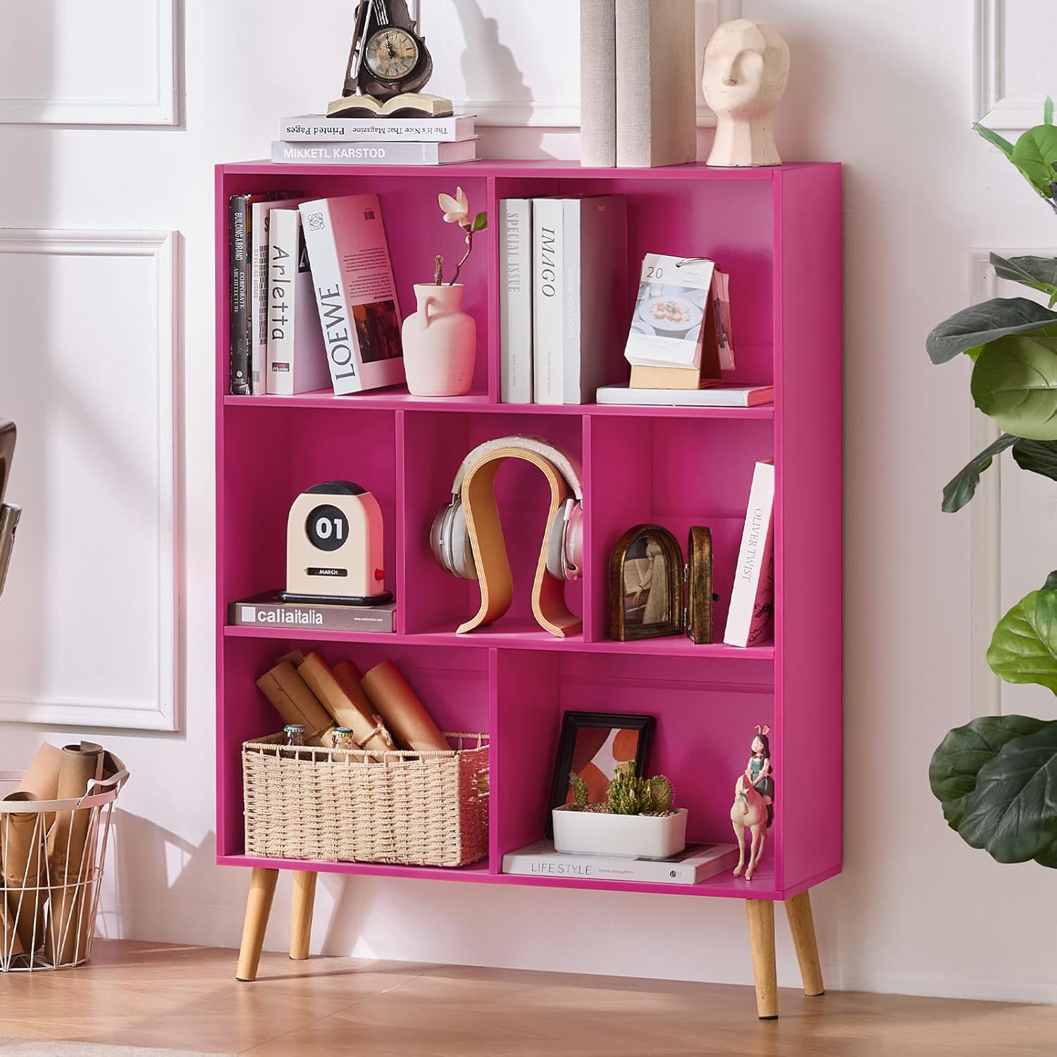 LY-Bookshelf-Pink