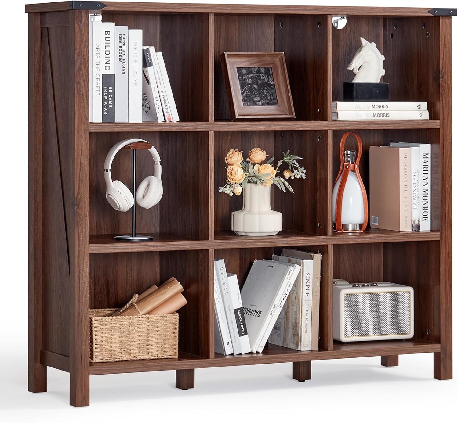 LB-9CBookshelf-Brown