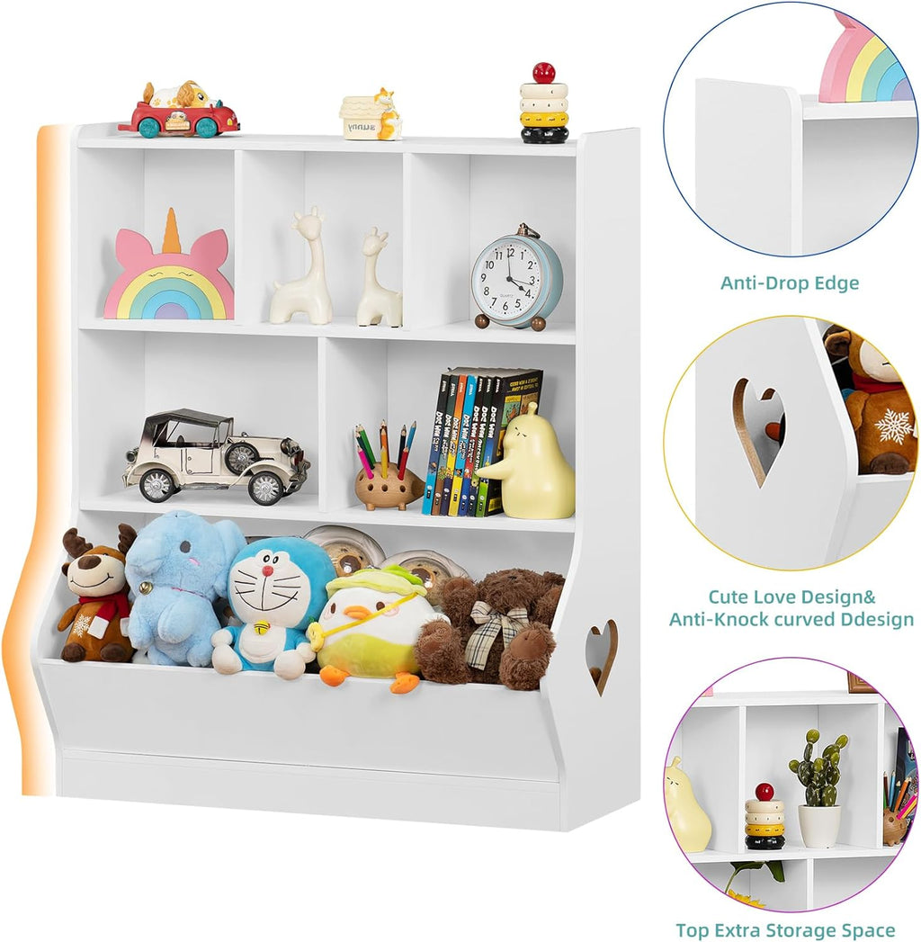 LO-100-CBookshelf-White