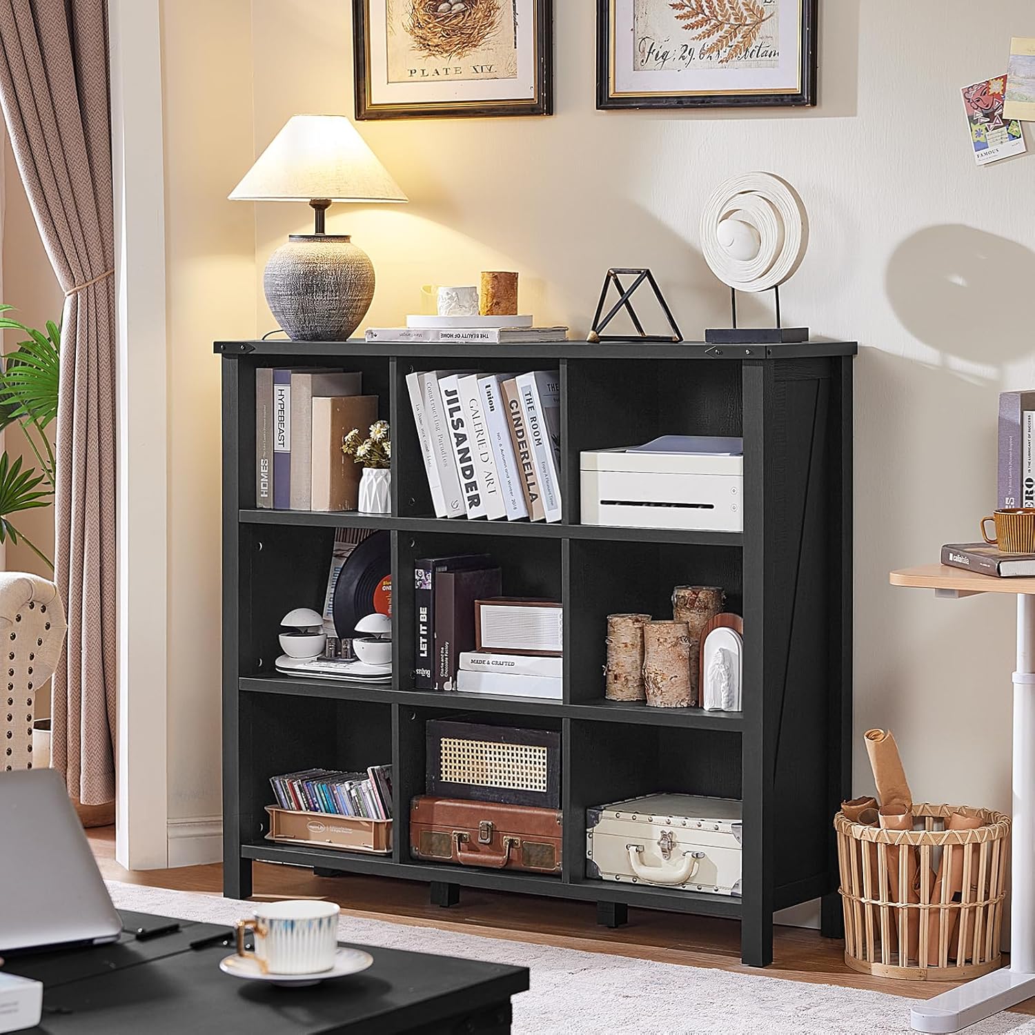 LB-9CBookshelf-Black
