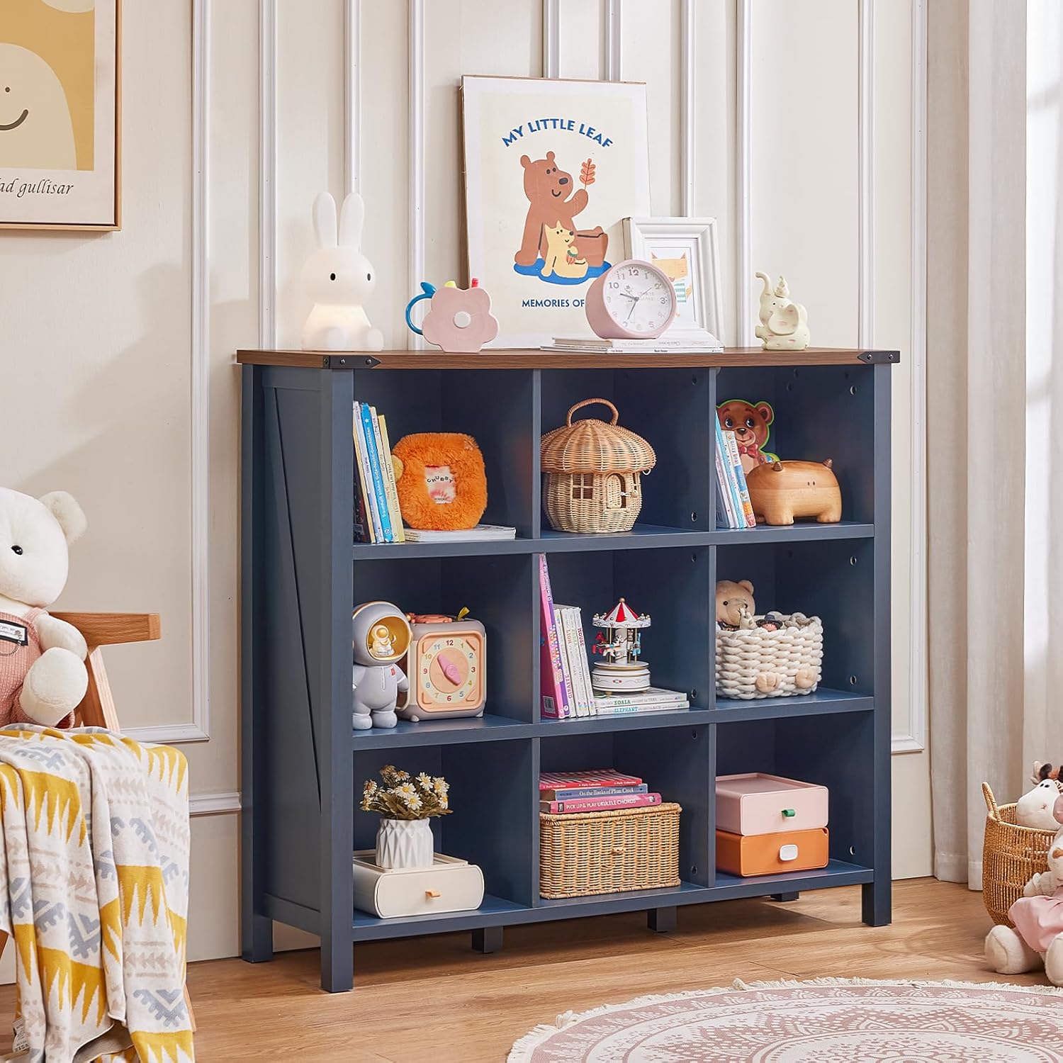 LB-9CBookshelf-Blue