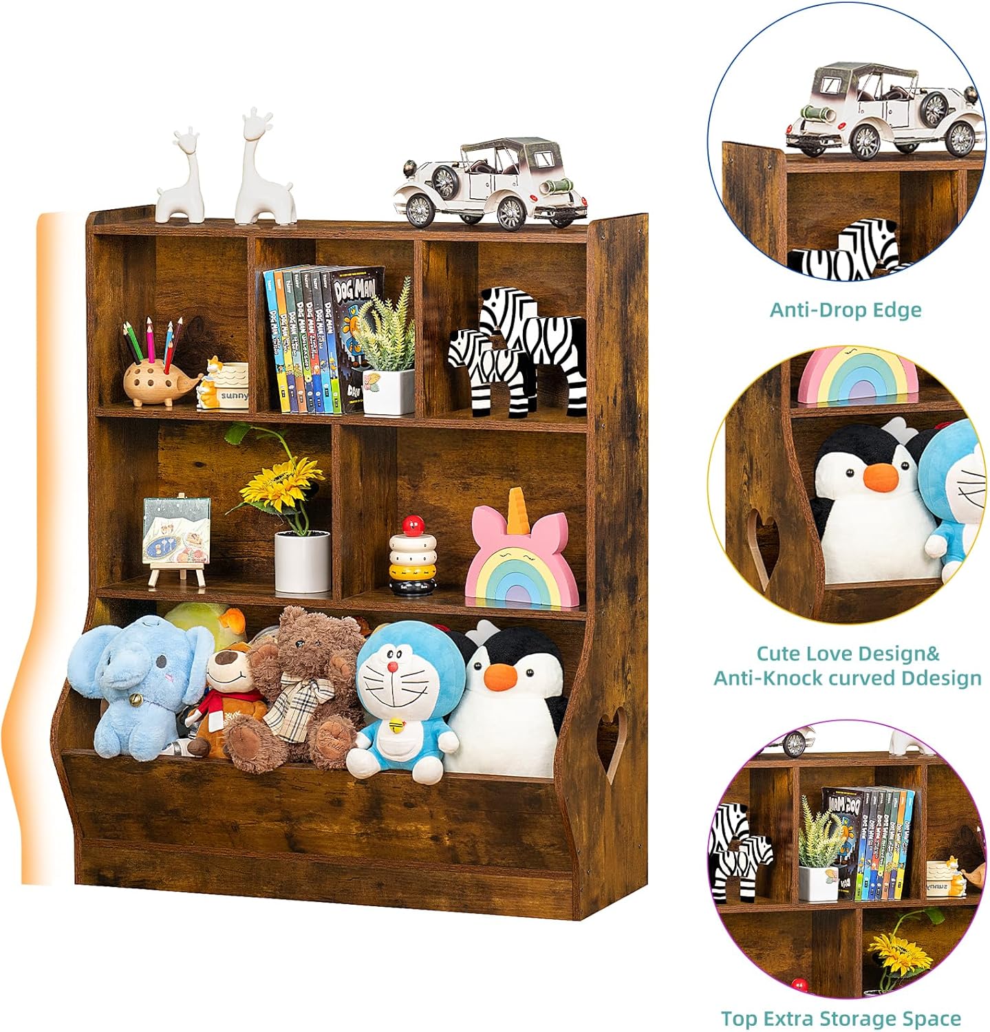 LO-100-CBookshelf-Brown