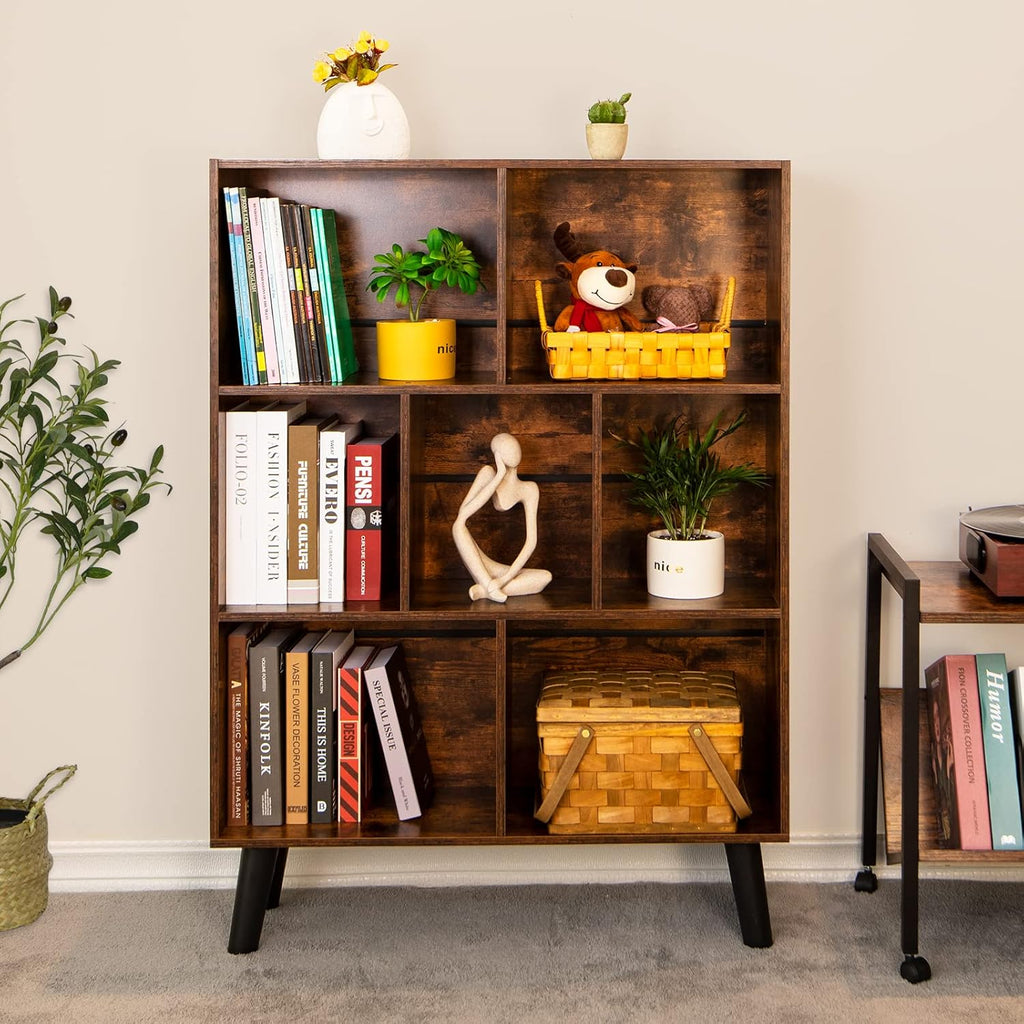 LY-Bookshelf-brown
