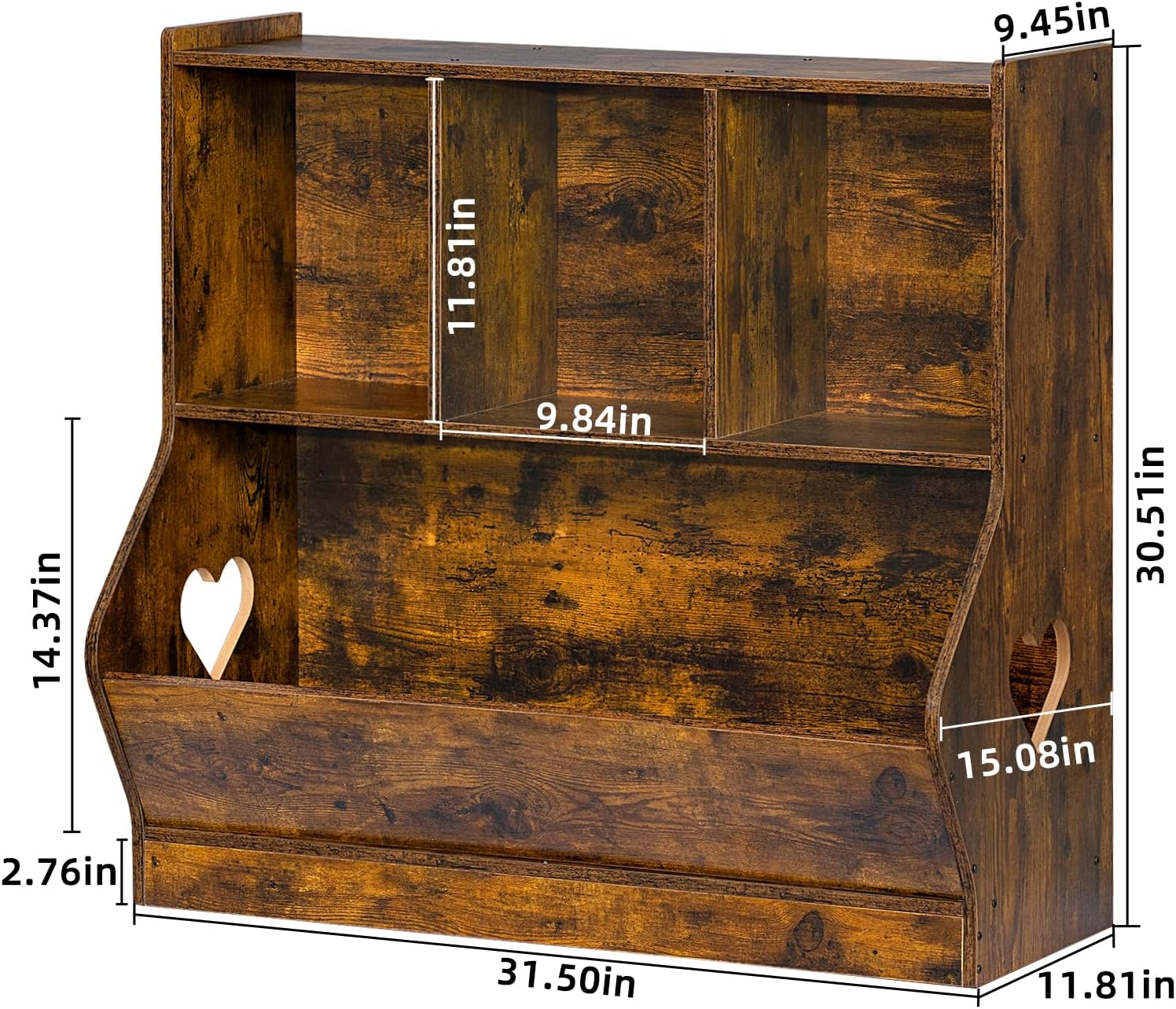 LL-KIDSbookshelf-brown