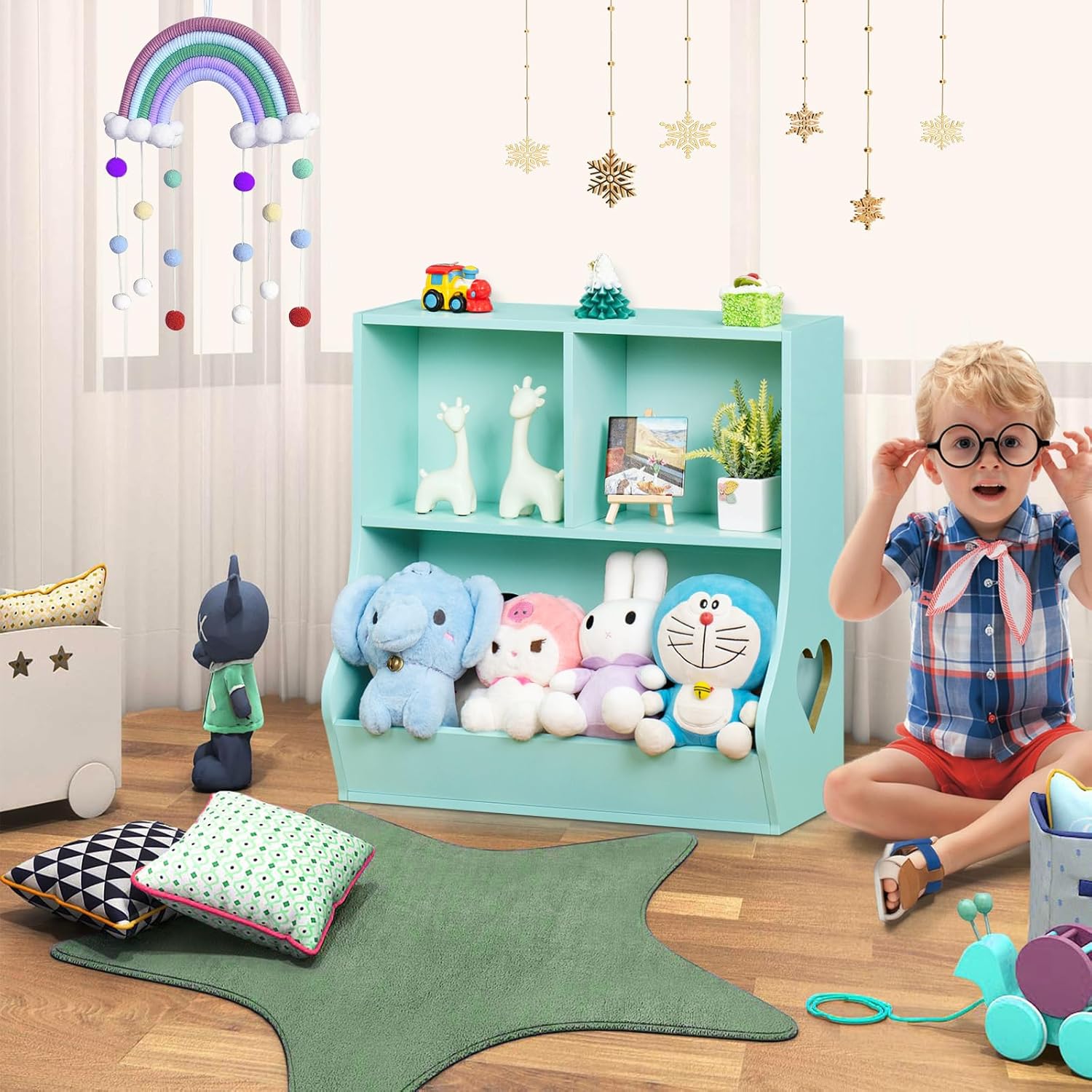 LO-QB-Bookshelf-Green