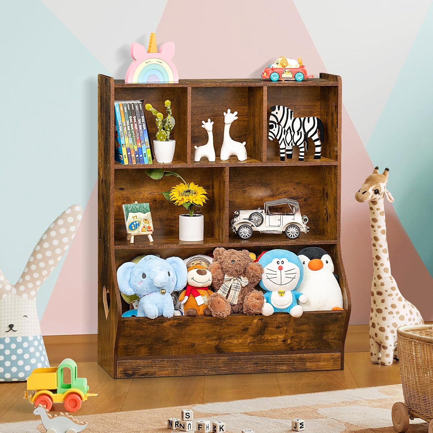 LO-100-CBookshelf-Brown